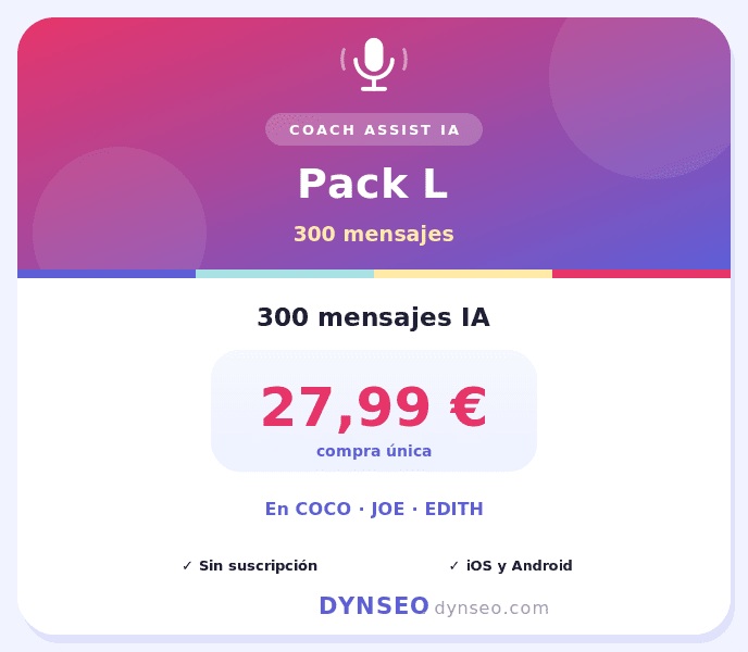 COACH PACK L ES