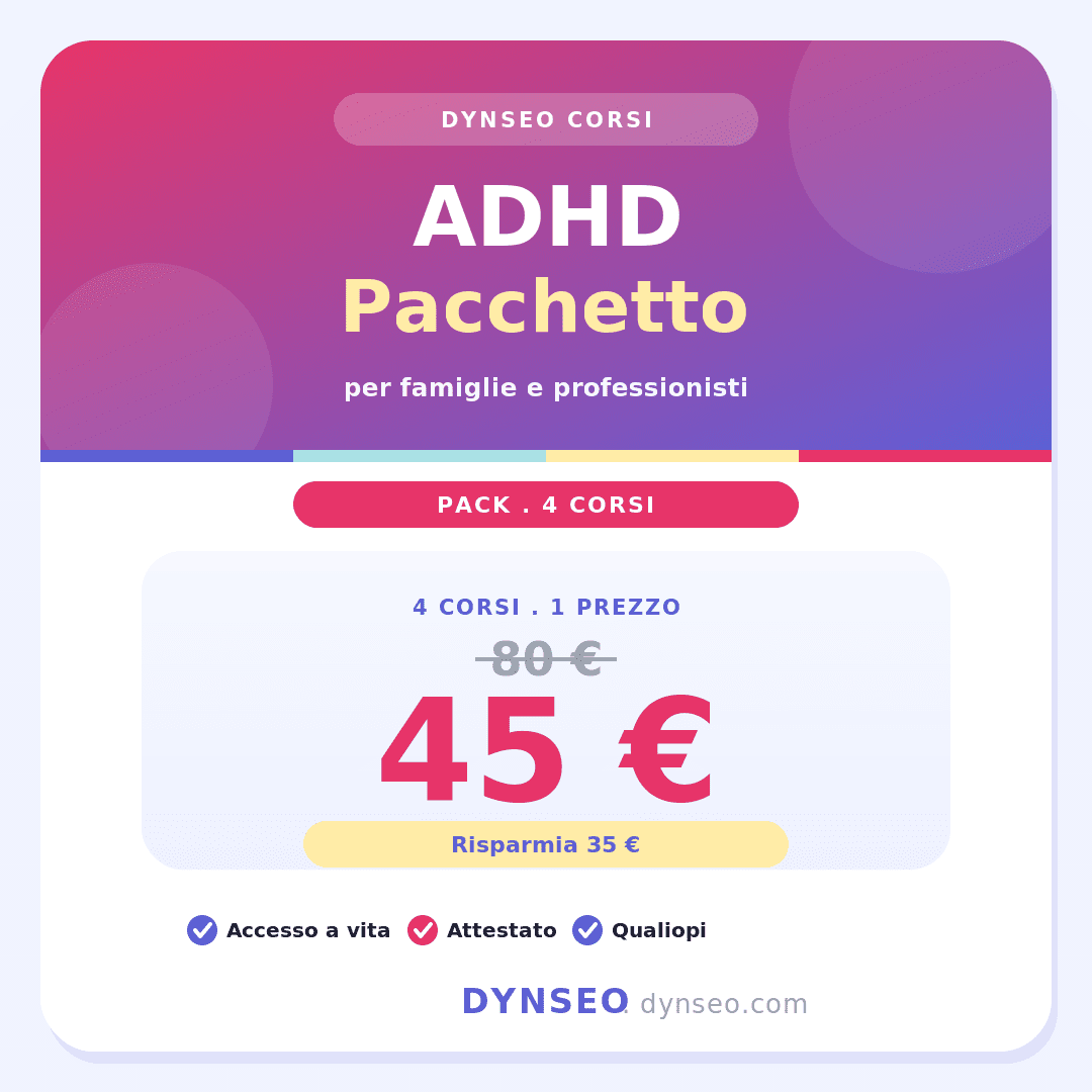 DYNSEO Pack adhd IT cover