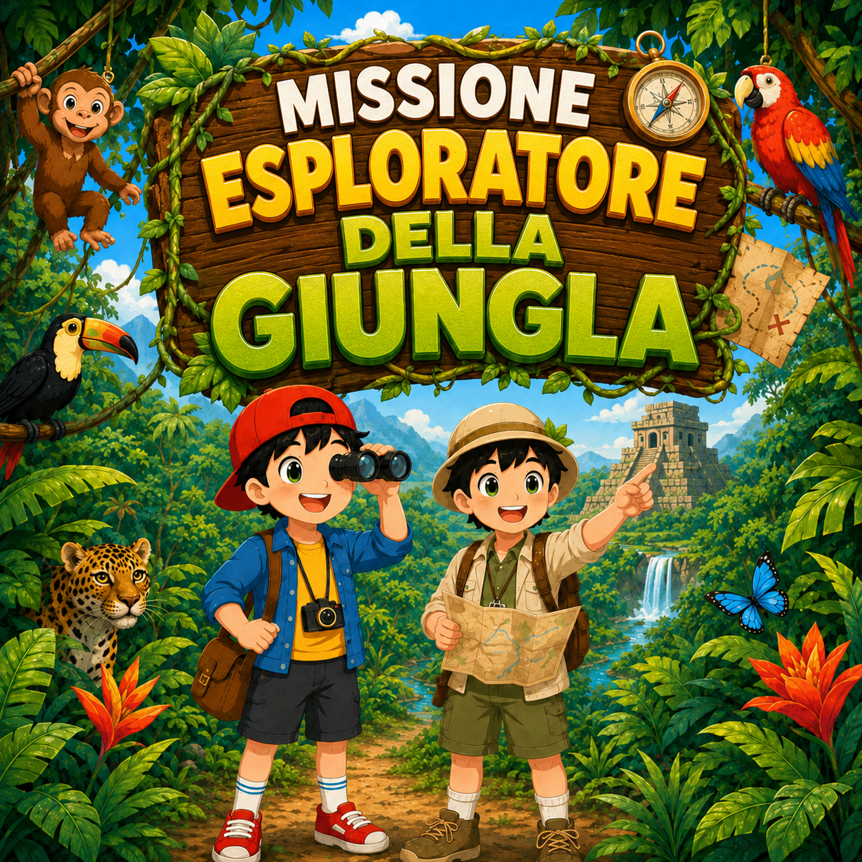 10 Missione Esploratore della Giungla Square
