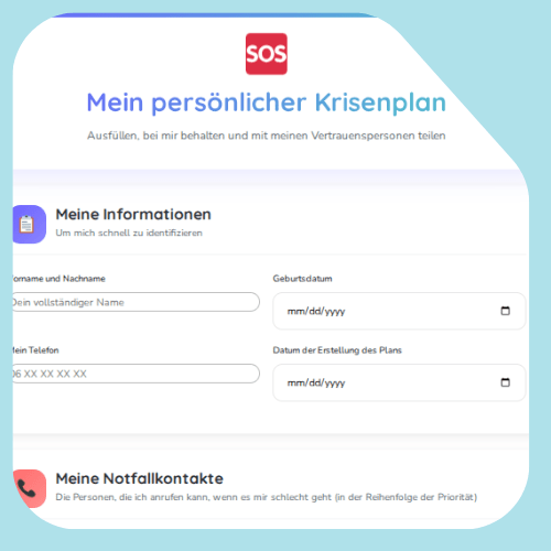 Krisenplan für Jugendliche