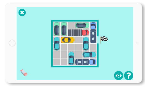 Parking Encombré JOE cognition planification adultes seniors