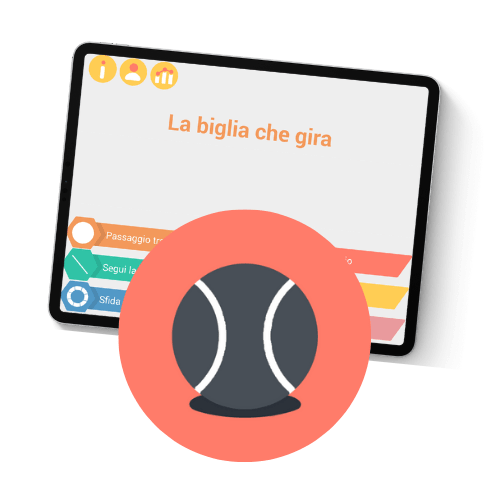La Biglia che gira — Motricità fine