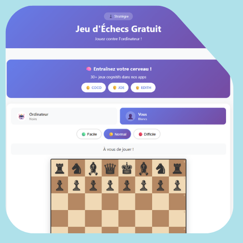 Jeu echecs en ligne