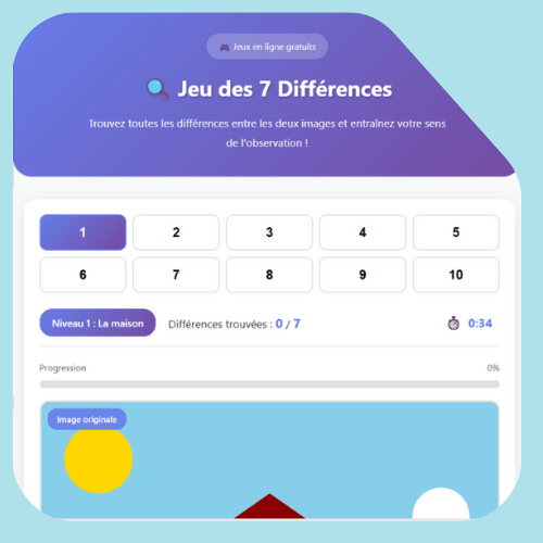 jeu 7 differences en ligne