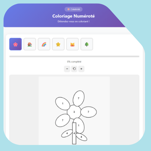 jeu coloriage numerote en ligne