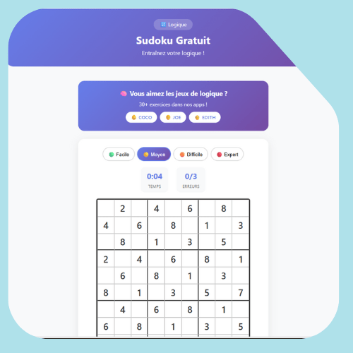 sudoku en ligne