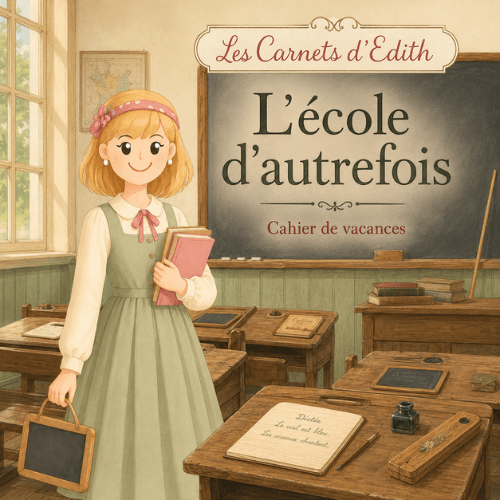 L'école d'autrefois — carnet EDITH à imprimer