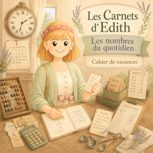 Les nombres du quotidien — carnet EDITH à imprimer