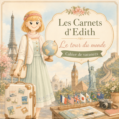 Le tour du monde — carnet EDITH à imprimer