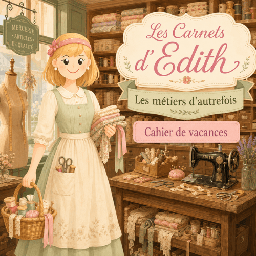 Les métiers d'autrefois — carnet EDITH à imprimer