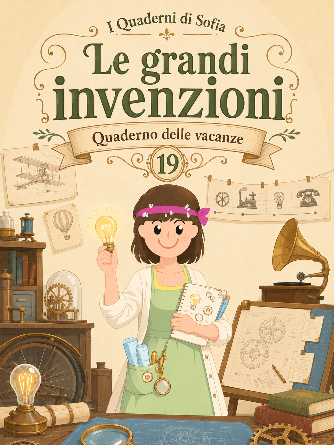 Le Grandi Invenzioni — quaderno SOFIA da stampare