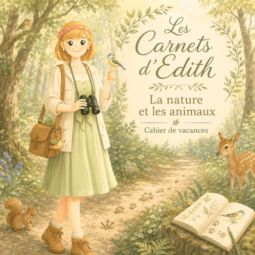 La nature et les animaux — carnet EDITH à imprimer