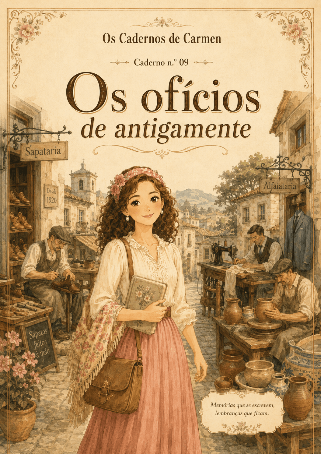 Os ofícios de antigamente — caderno CARMEN para imprimir