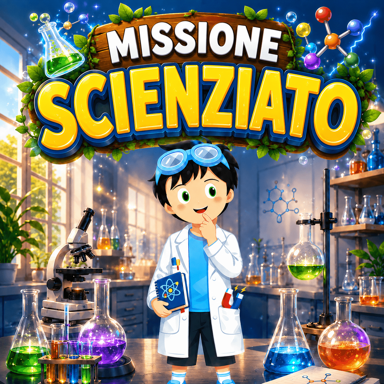 Missione Scienziato — quaderno di attività COCO da stampare