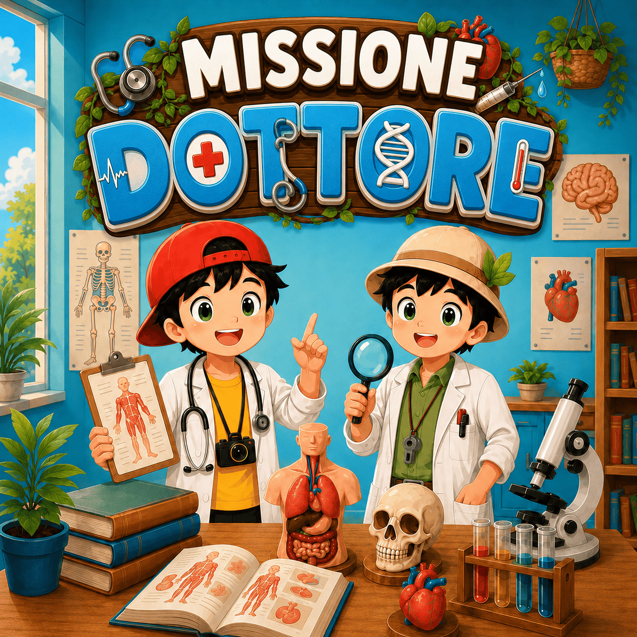 Missione Dottore — quaderno di attività COCO da stampare