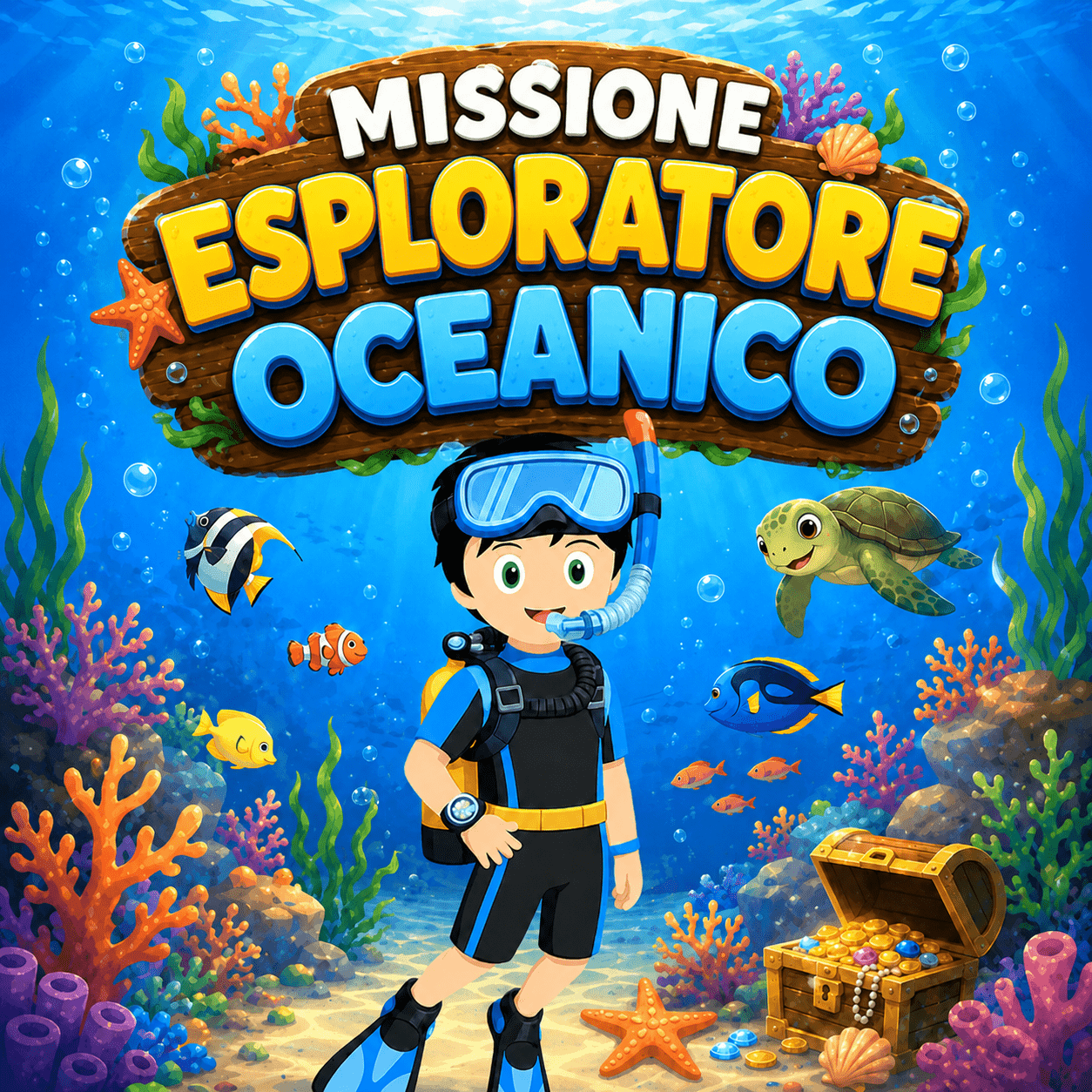 Missione Esploratore Oceanico — quaderno di attività COCO da stampare