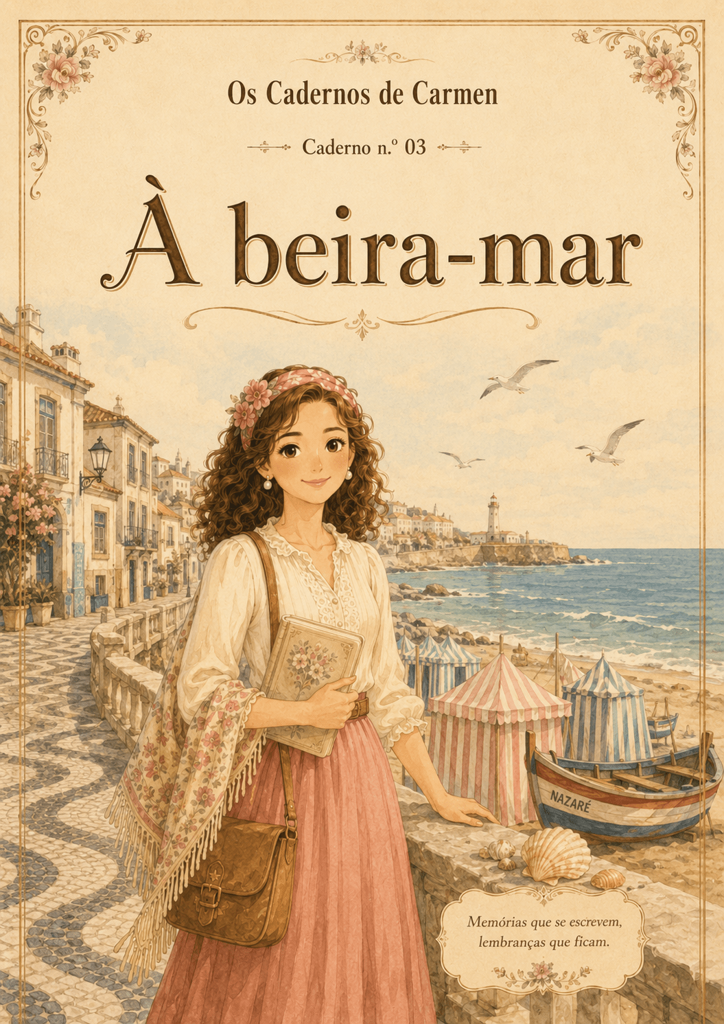 À beira-mar — caderno CARMEN para imprimir