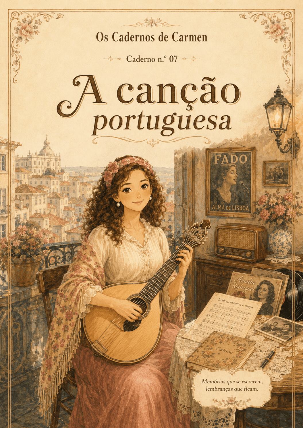 A canção portuguesa — caderno CARMEN para imprimir
