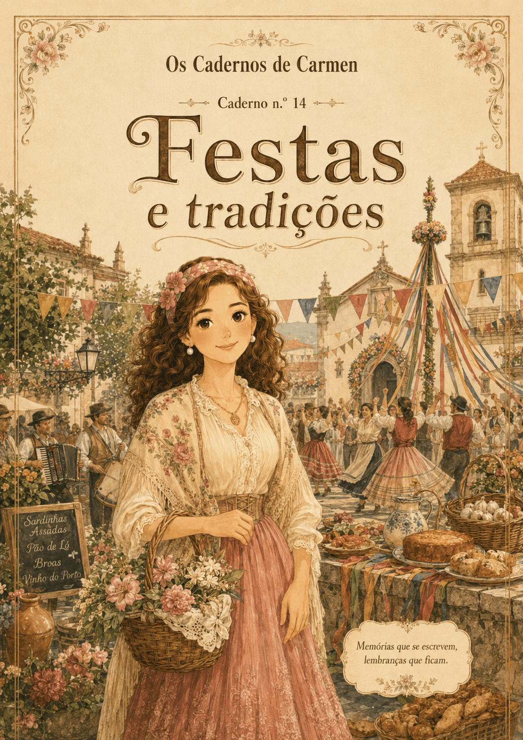 Festas e tradições — caderno CARMEN para imprimir