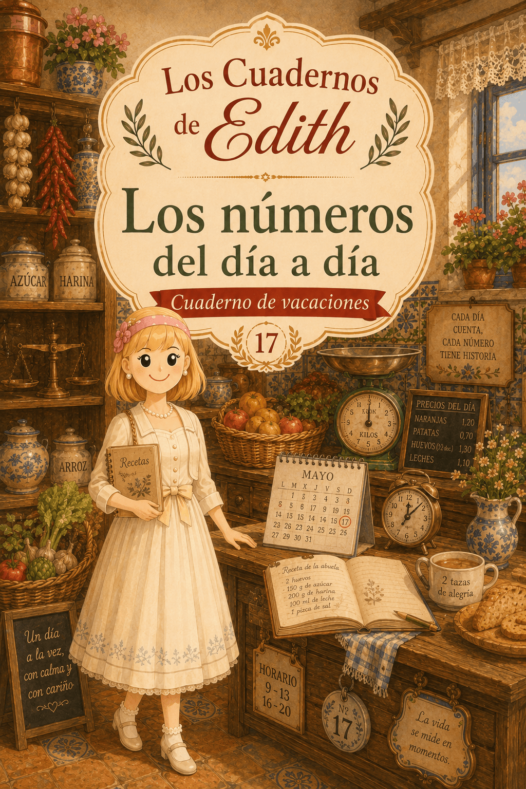Los números del día a día — cuaderno EDITH para imprimir
