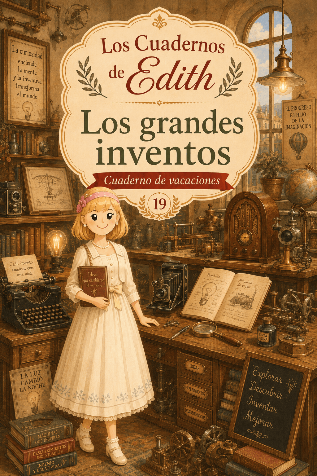 Los grandes inventos — cuaderno EDITH para imprimir