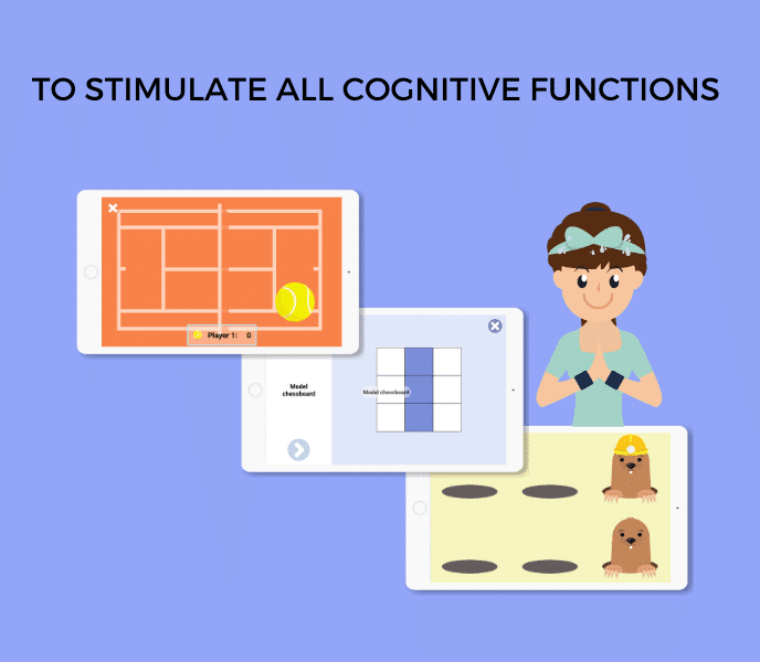 Applicazione di stimolazione mentale DYNSEO per mantenere attiva la memoria e le funzioni cognitive degli anziani