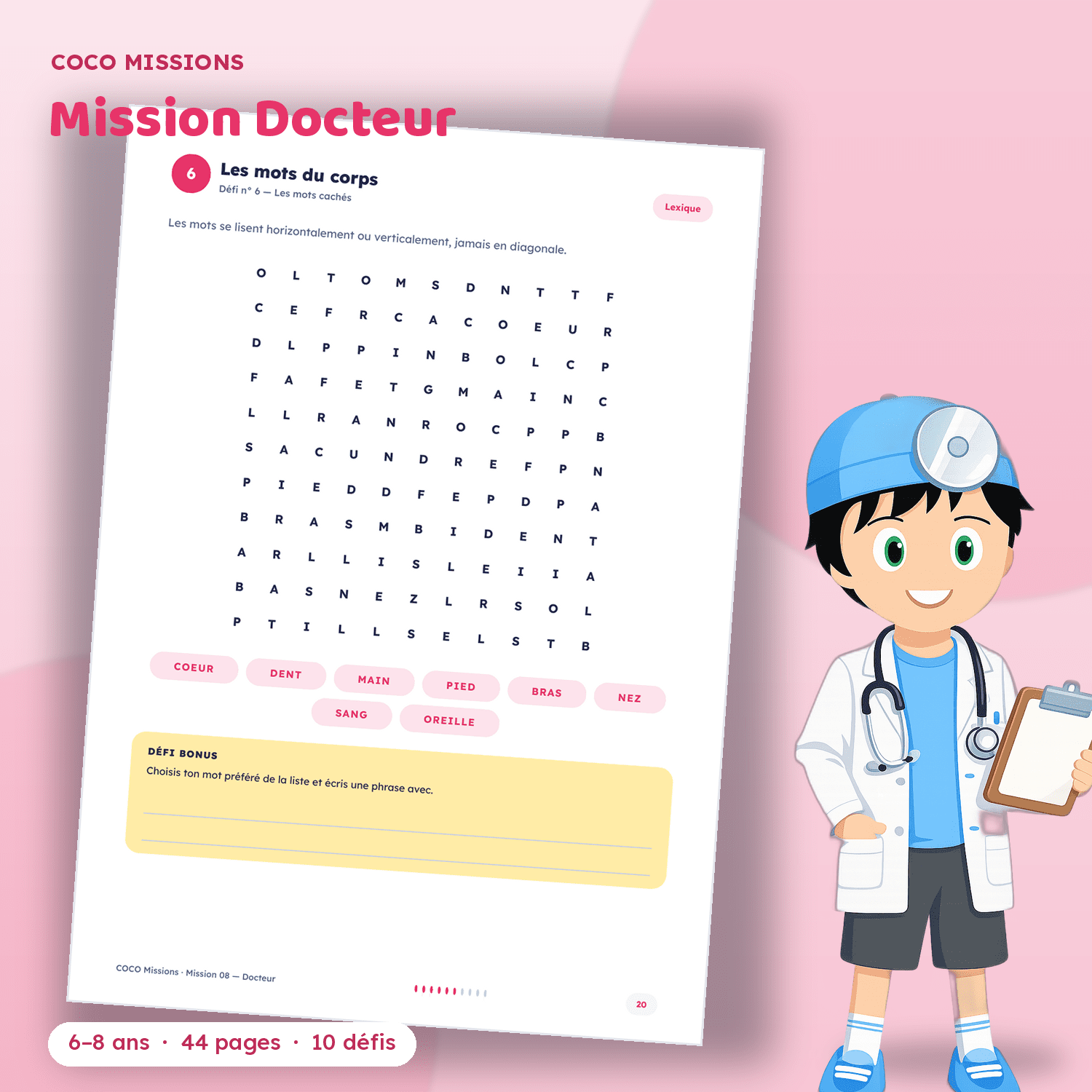 COCO Mission 08 Docteur carre 2