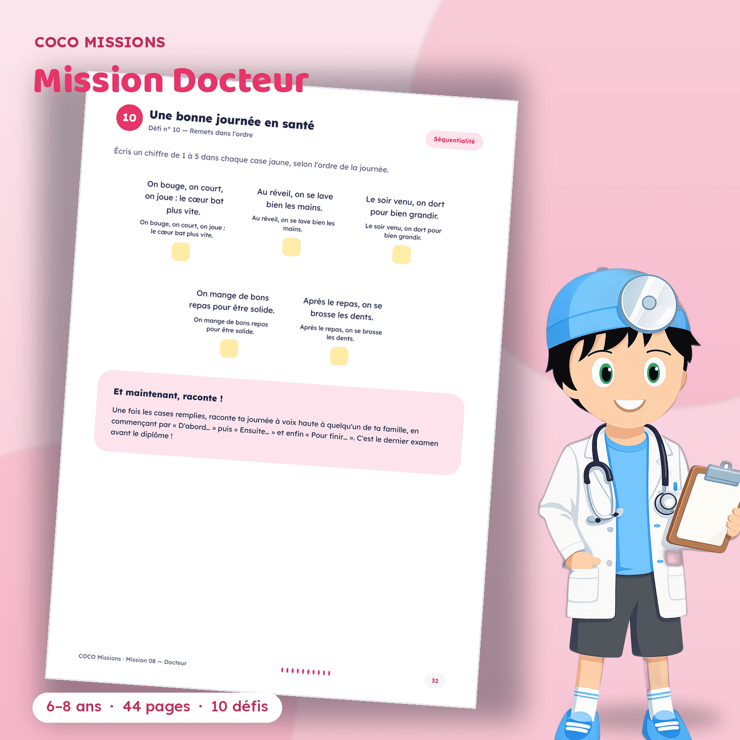 COCO Mission 08 Docteur carre 3