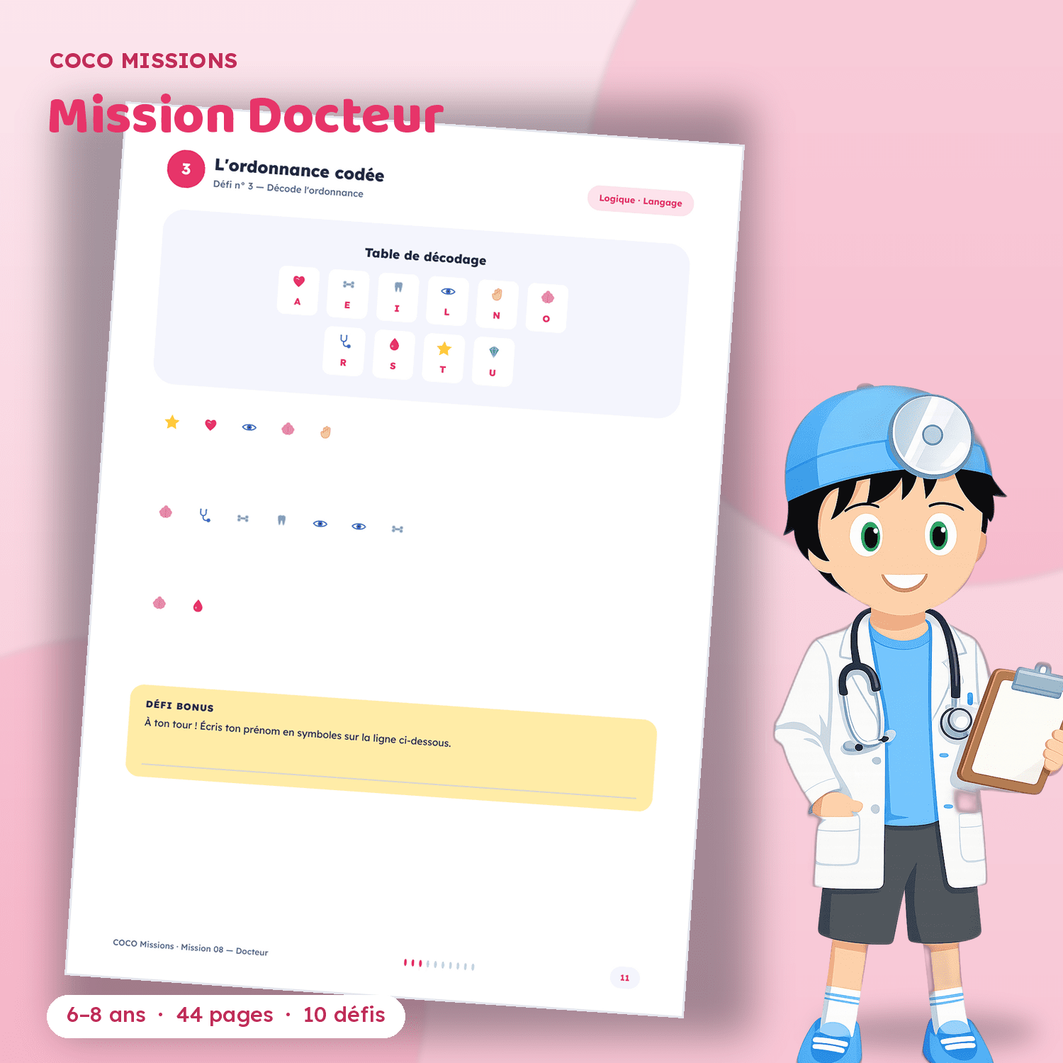 COCO Mission 08 Docteur carre 4