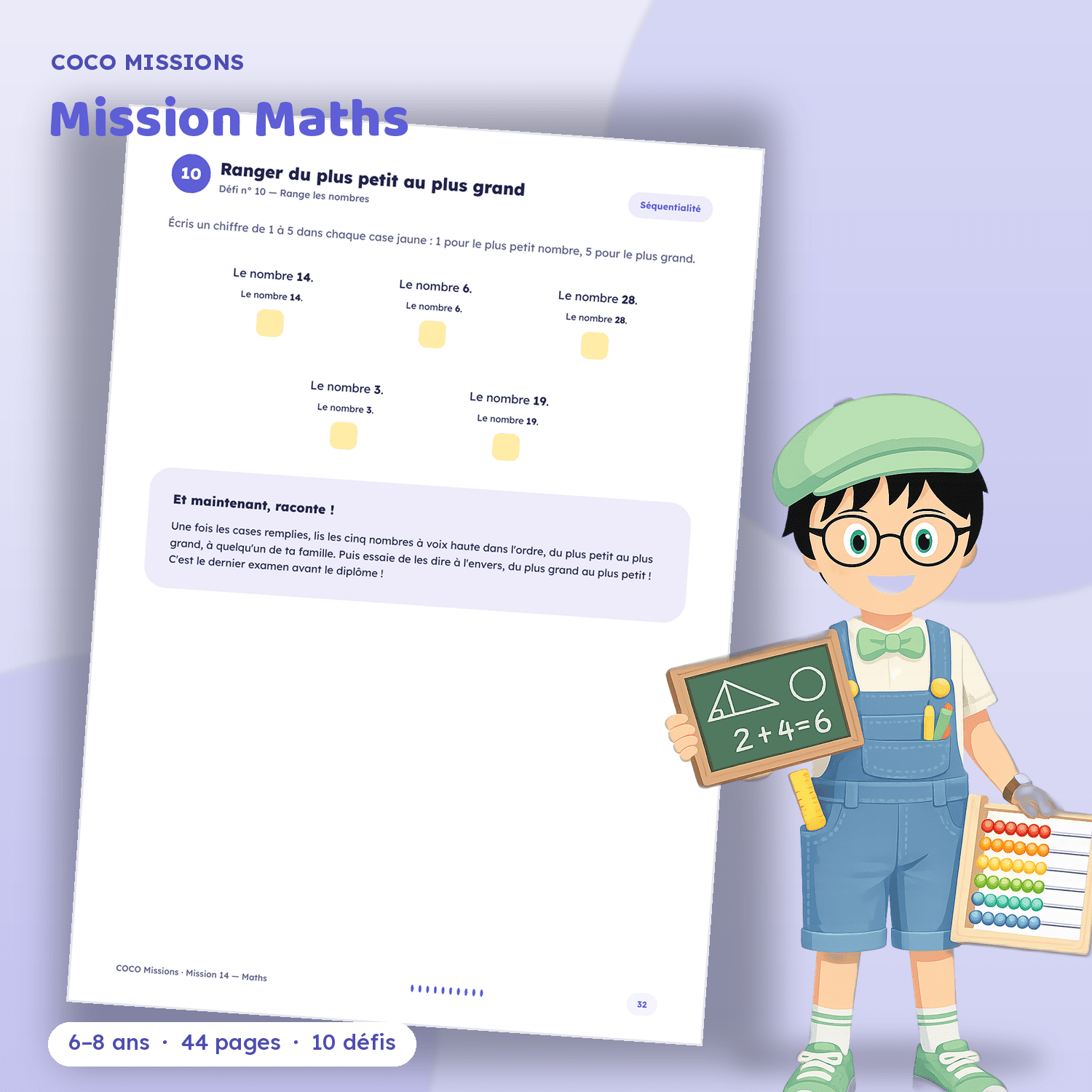 COCO Mission 14 Maths carre 2