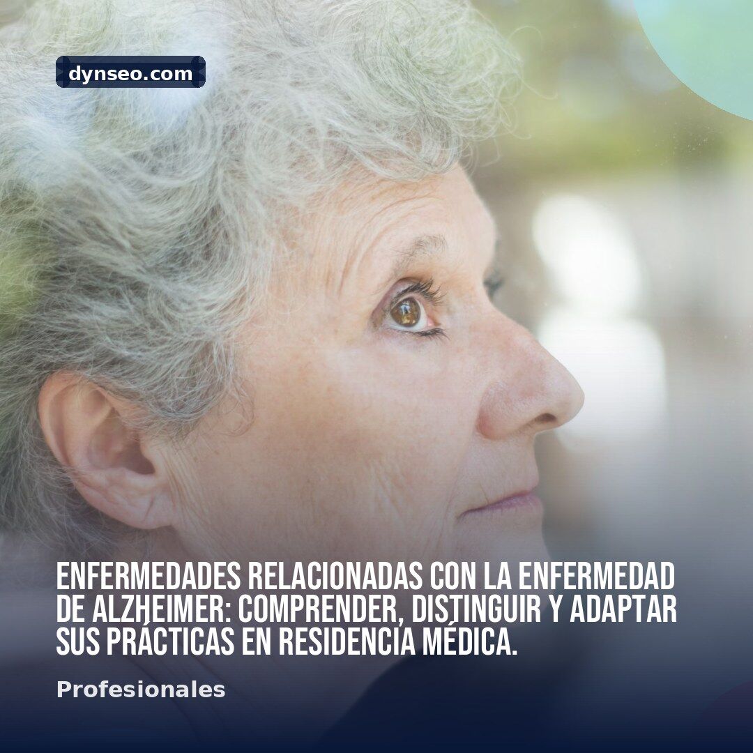 Enfermedades relacionadas con la enfermedad de Alzheimer comprender distinguir y adaptar sus practicas en residencia medica