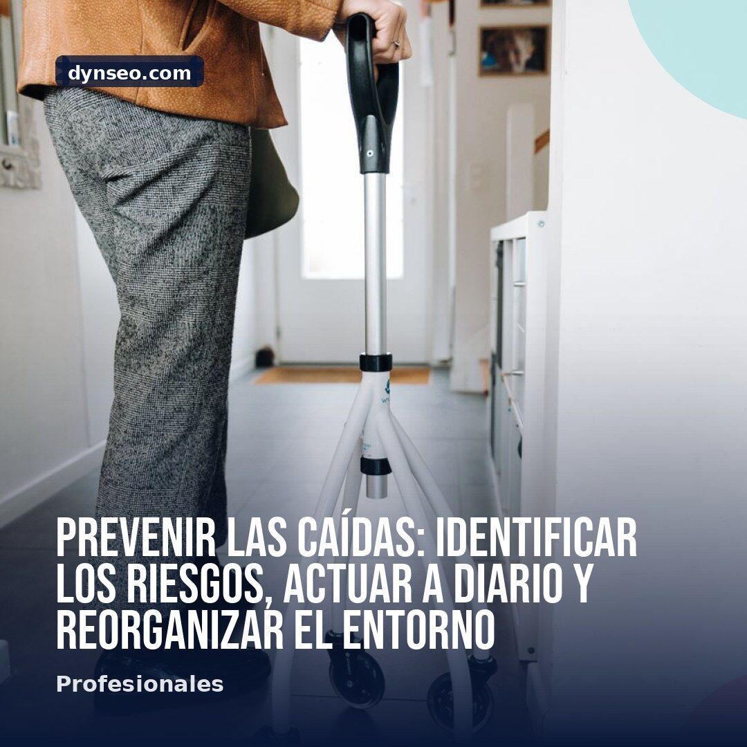 Prevenir las caidas identificar los riesgos actuar a diario y reorganizar el entorno
