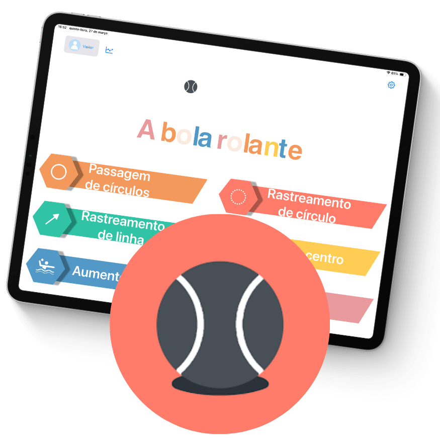 A Bola Rolante — Motricidade fina
