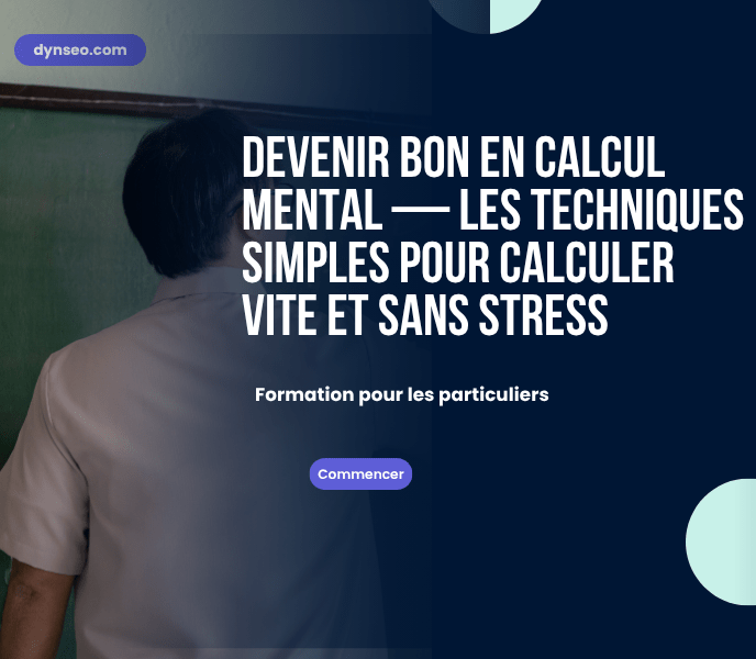 devenir bon en calcul mental carre